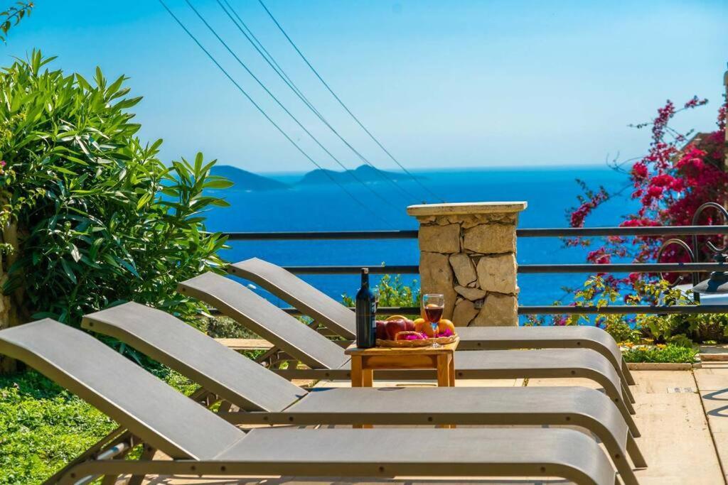 Azure Apartment With Sea View In Kalkan Luaran gambar