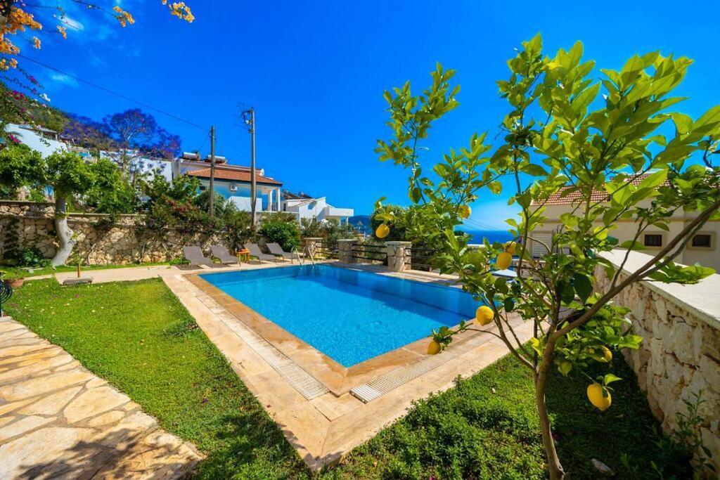 Azure Apartment With Sea View In Kalkan Luaran gambar
